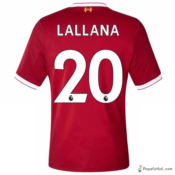 Camiseta Liverpool Replica Primera Ropa Lallana 2017/18